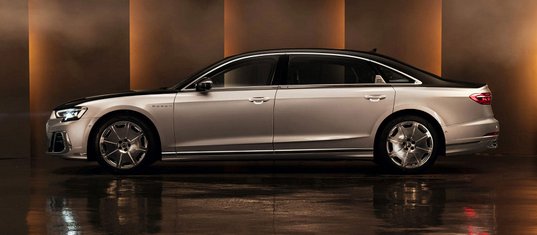 Флагманский представительский седан Audi A8 Horch 2025 подешевел в России &mdash; у официального дилера появилась более доступная версия с 3,0-литровым мотором