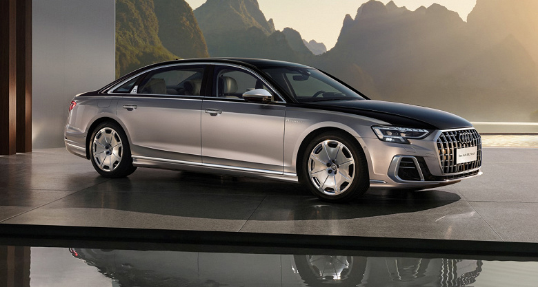 Роскошный Audi A8 Horch 2025 подешевел в России почти на 6 миллионов рублей всего за несколько недель