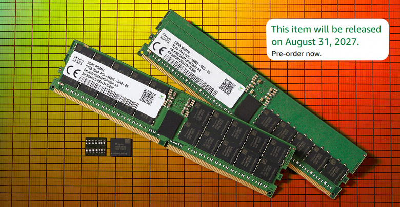 Проблема на рынке памяти не будет решена до 2028 года. Это прогноз Hynix &mdash; одного из крупнейших производителей чипов памяти