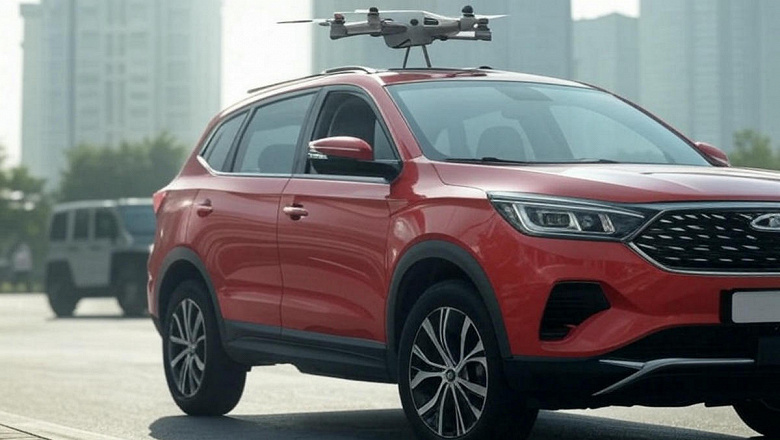 Это новый тренд на авторынке? Chery бросает вызов BYD с дронами Fly Eye для машин