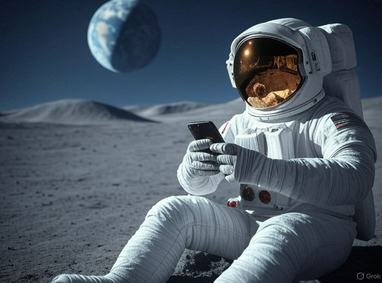 На Луне теперь ловит 4G: Nokia и NASA доставили интернет на спутник