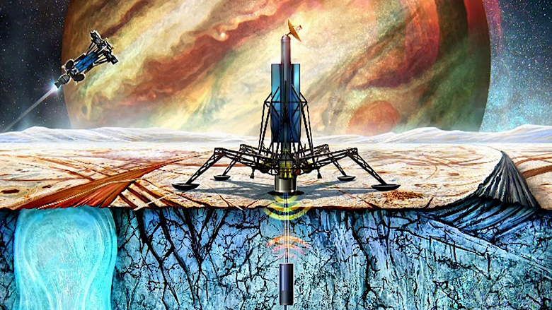 На льдах Аляски испытали термобур, который будет использоваться для бурения ледяной коры спутника Юпитера