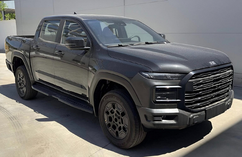 Chery решила потягаться с Ford Ranger и Toyota Hilux. Представлен пикап Kaitian R08