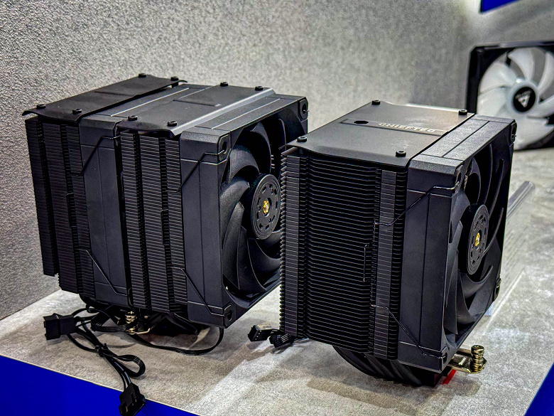 ШИМ, шесть медных трубок и одна или две башни. Chieftec представила первые процессорные воздушные кулеры ШИМ, шесть медных трубок и одна или две башни. Chieftec представила первые процессорные воздушные кулеры