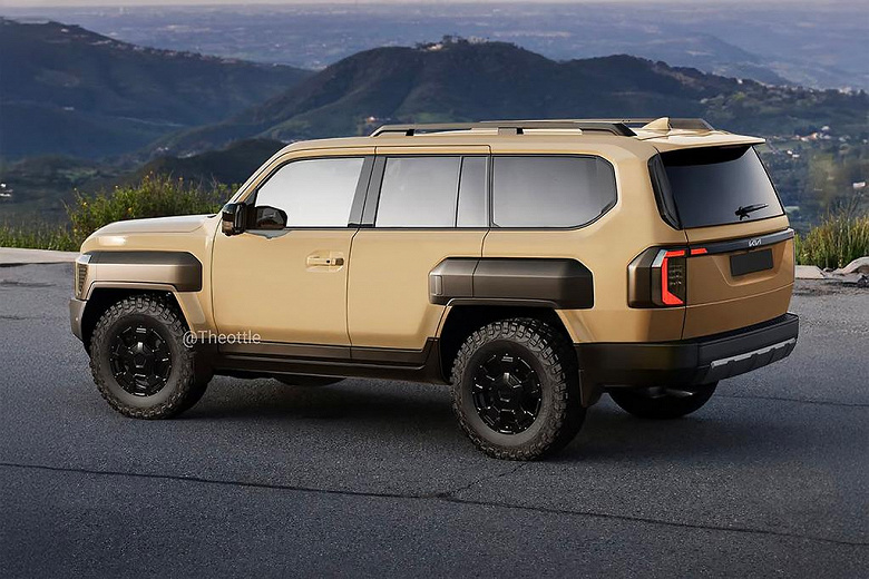 У Kia появится мощный внедорожник — конкурент Toyota Land Cruiser Prado