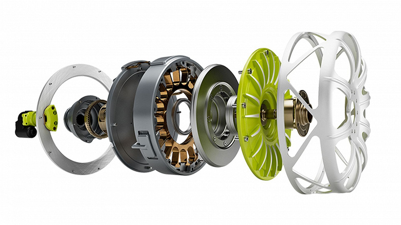 Мощность 560 л.с., крутящий момент около 5500 Н&bull;м и КПД 97% при массе менее 30 кг. Новейшее мотор-колесо меняет правила игры