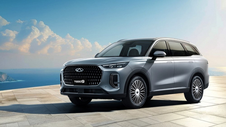 619-сильный флагман Chery из Казахстана. Chery Tiggo 9 получил ОТТС для стран ЕАЭС