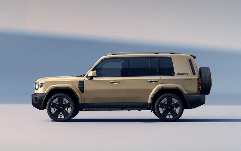 Гибрид Land Rover Defender и Land Cruiser Prado от Chery для России: iCAR V27 показали на новых официальных фото