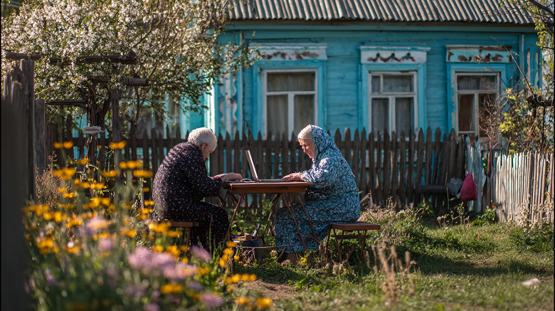 Изображение, сгенерированное нейросетью Midjourney