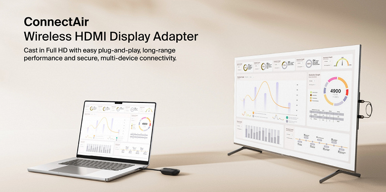 Беспроводной HDMI-адаптер Belkin ConnectAir