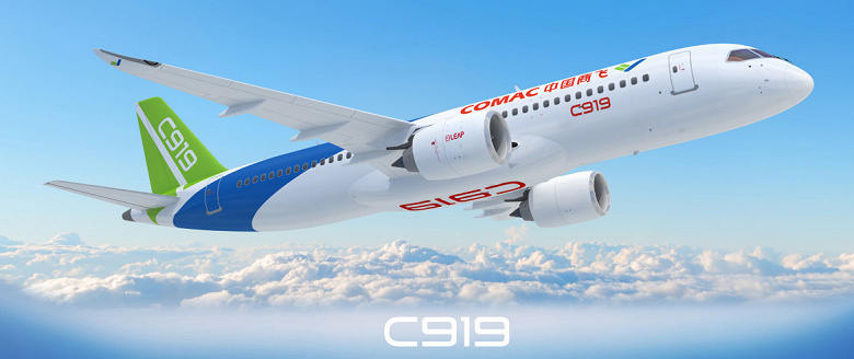 Китайский конкурент Boeing 737 и Airbus A320 набирает обороты: COMAC удвоит выпуск лайнеров C919 в 2026 году