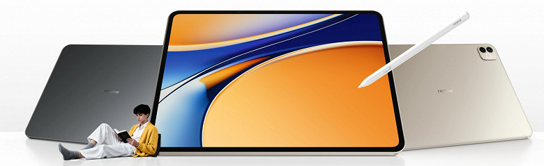 Представлен Realme Pad 3 5G: 12 200 мАч и корпус 6,6 мм по цене от 0