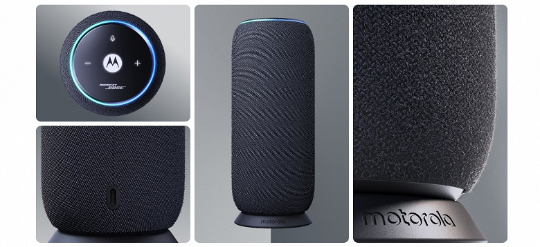 Motorola представила умную колонку moto sound flow с калибровкой Bose