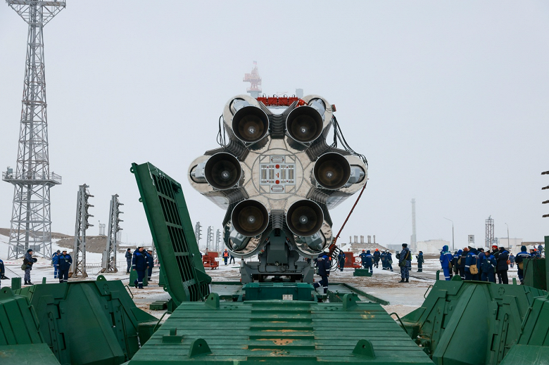 Роскосмос показал ракету «Протон?М» на старте Байконура