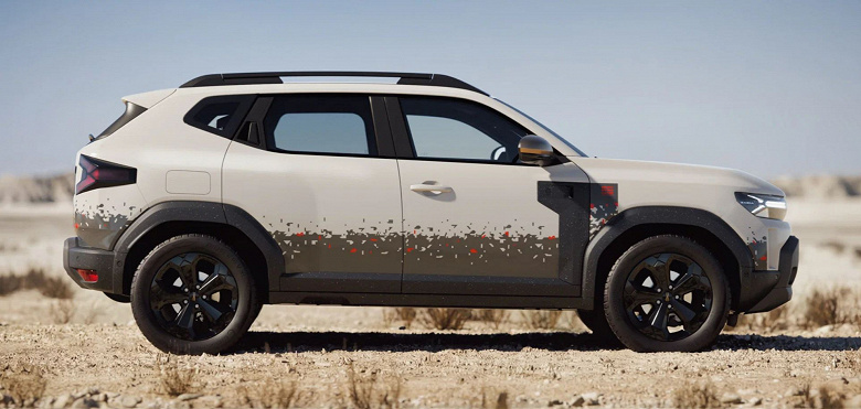 Представлен особый Dacia Duster Spirit of Sand — 1500 км на одной заправке, мощная защита мотора и полный привод