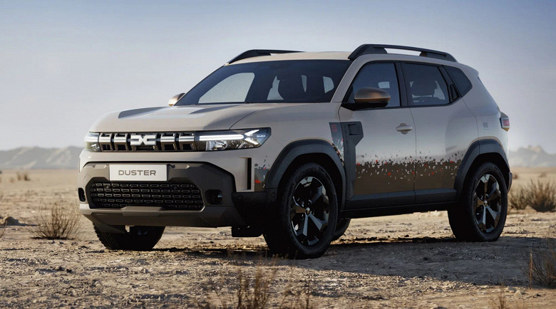 Представлен особый Dacia Duster Spirit of Sand — 1500 км на одной заправке, мощная защита мотора и полный привод