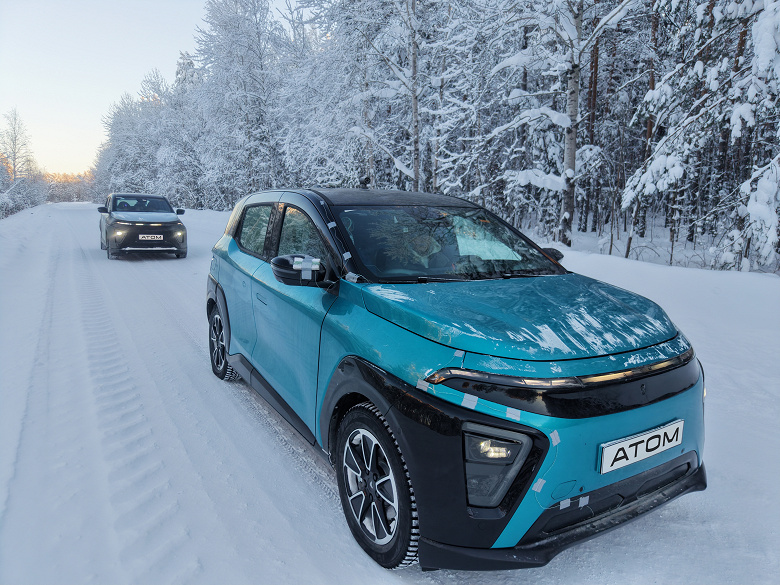 Отечественный электромобиль «Атом» прошёл экстремальные испытания в Сургуте: две недели, 1500 км, до -42°C