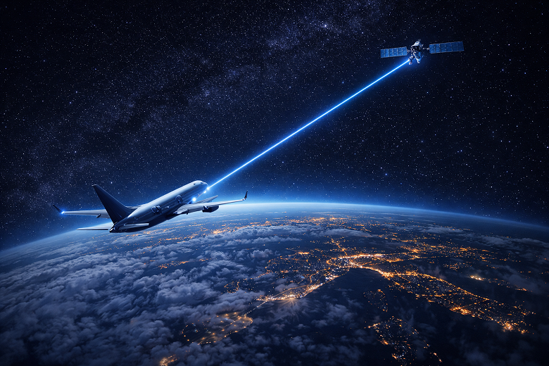 Альтернатива Starlink: Airbus и ЕКА обеспечили самолет лазерной связью на скорости 2,6 Гбит/с с дистанции 36 000 км Альтернатива Starlink: Airbus и ЕКА обеспечили самолет лазерной связью на скорости 2,6 Гбит/с с дистанции 36 000 км