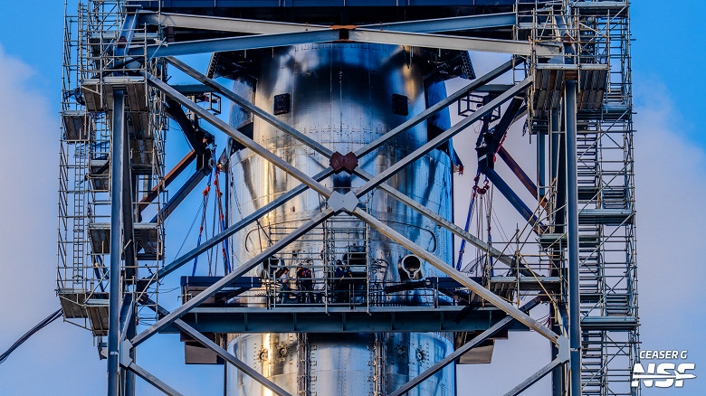 Starship нового поколения успешно прошел криогенные тесты. Новые детальные снимки