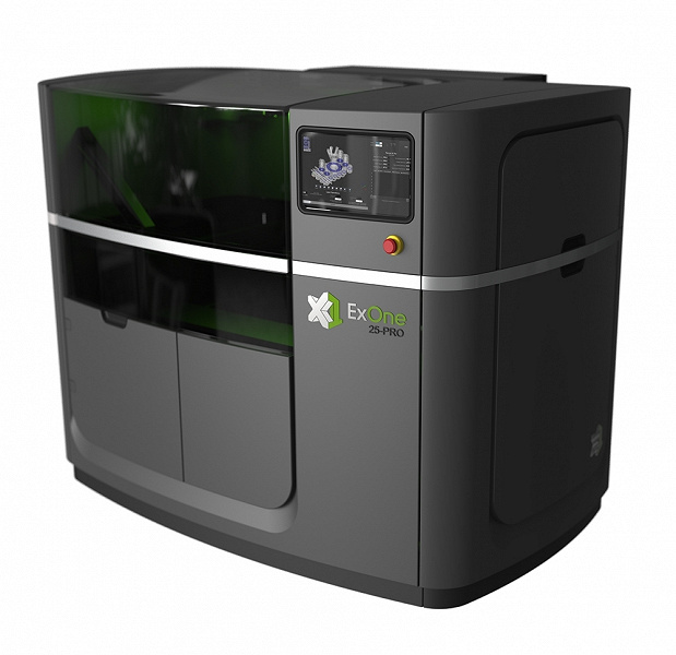 Начат прием заказов на промышленные 3D-принтеры ExOne X1 25PRO, «печатающие» из металла