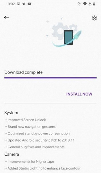 Флагман-новичок OnePlus 6T уже получил первое обновление прошивки