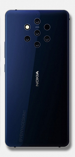 Смартфон Nokia 9 с пятью основными камера отложен до следующего года