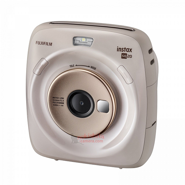 Появились первые сведения о камере моментальной фотографии Fujifilm Instax Square SQ 20
