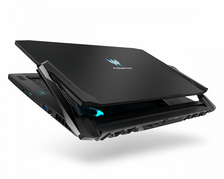 Игровые ноутбуки Acer Predator Triton 900 и Triton 500 снащены 3D-картами Nvidia GeForce RTX 2080