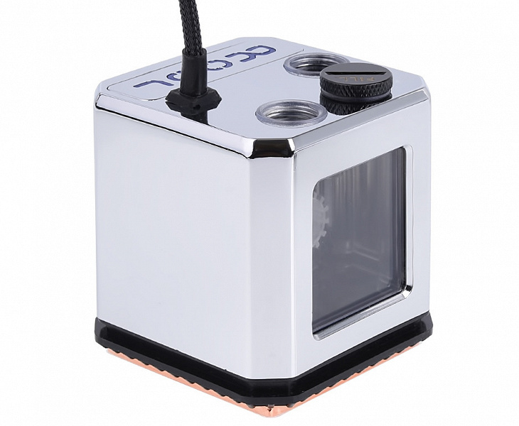 Alphacool Eisbaer Solo Chrome &mdash; процессорный водоблок, объединенный с помпой