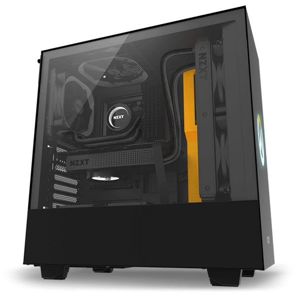 Корпус NZXT H500 Overwatch оформлен в стиле популярной игры
