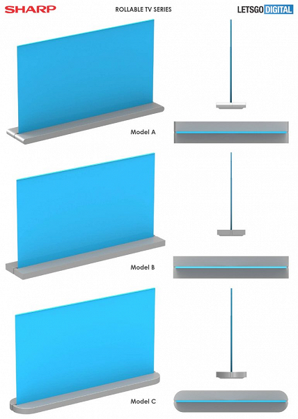 Складные телевизоры Sharp уже готовы