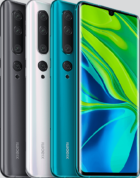 108-мегапиксельные Xiaomi Mi Note 10 и Note 10 Pro с пентакамерой представлены в России