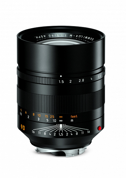 Объектив Leica Summilux-M 90mm F1.5 оценен в 12 995 долларов