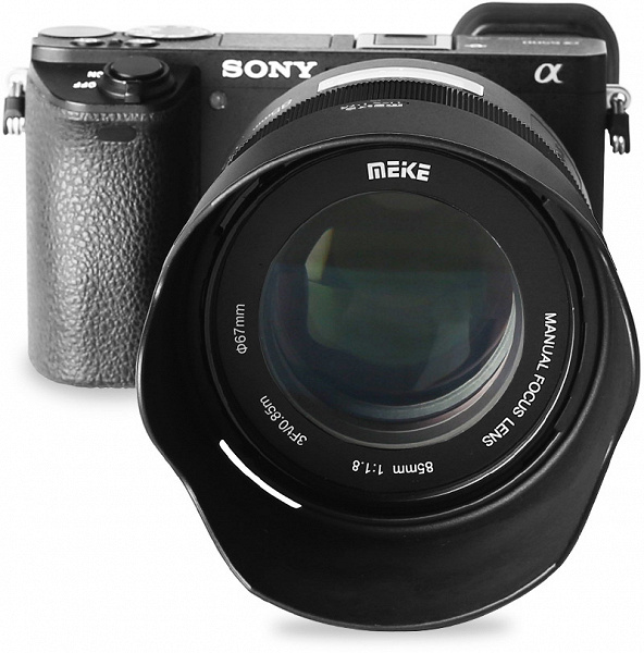 Ассортимент Meike пополнил полнокадровый объектив 85mm 1:1.8 MF с креплением Sony E