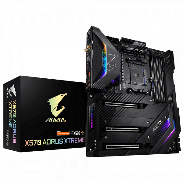 Gigabyte объявляет о выпуске системных плат X570 Aorus с поддержкой PCIe 4.0
