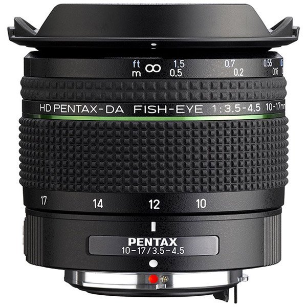 Представлен объектив HD Pentax-DA Fisheye 10-17mm f/3.5-4.5 ED