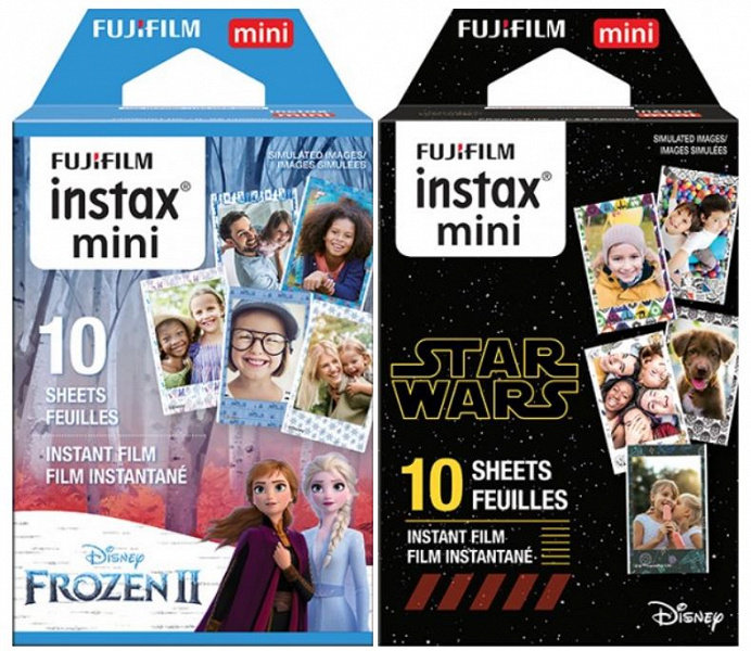 Выпуск камер Fujifilm instax mini 9 Frozen 2 и Star Wars приурочен к выходу новых фильмов