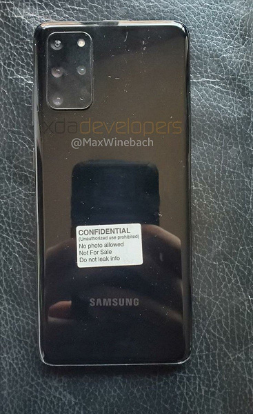 Реальный Samsung Galaxy S20+ 5G впервые позирует на живых фото