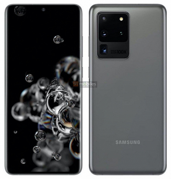 Эксклюзив. Официальные рендеры Samsung Galaxy S20, S20+ 5G и S20 Ultra 5G за три недели до анонса