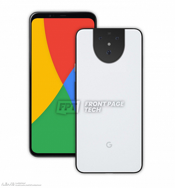 Google Pixel 5 впервые позирует с двух сторон