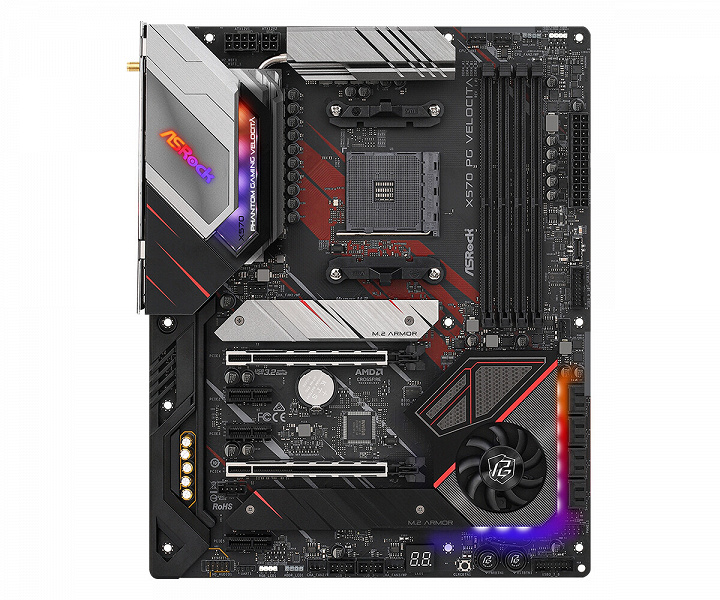 Системная плата ASRock X570 Phantom Gaming Velocita предназначена для игровых ПК