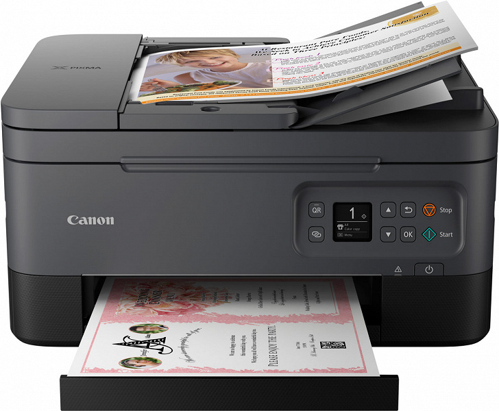 МФУ Canon Pixma TS7440 адресовано домашним пользователям