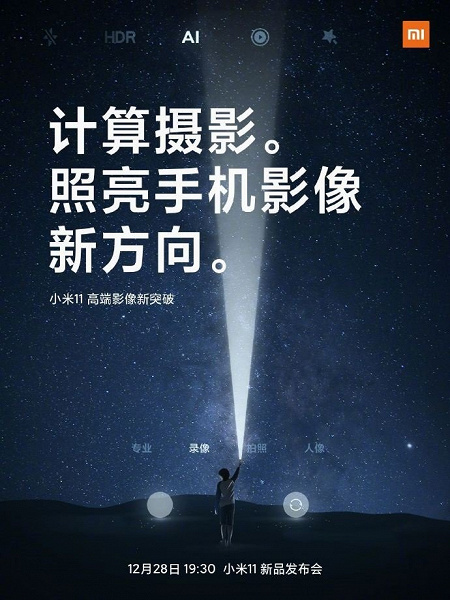 Акцент на искусственный интеллект и вычислительную фотографию. Новые сюрпризы камеры Xiaomi Mi 11