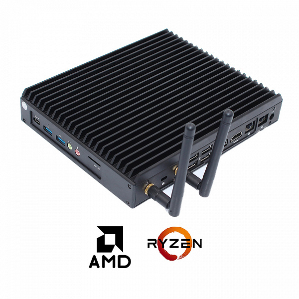 Основой мини-ПК Maxtang VHFP30 служит пассивно охлаждаемый процессор AMD Ryzen 5 2500U