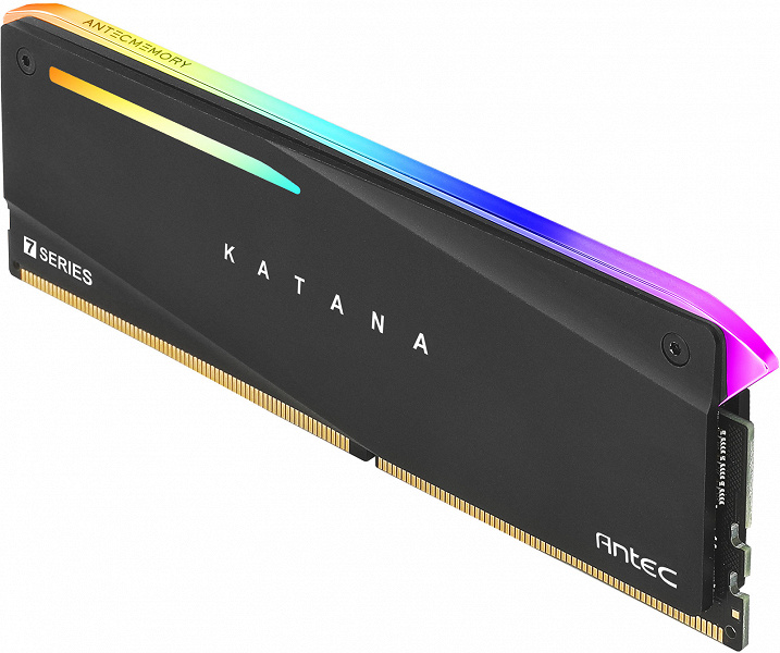 Дизайнеры модулей памяти Antec Katana DDR4 вдохновлялись внешним видом японских мечей