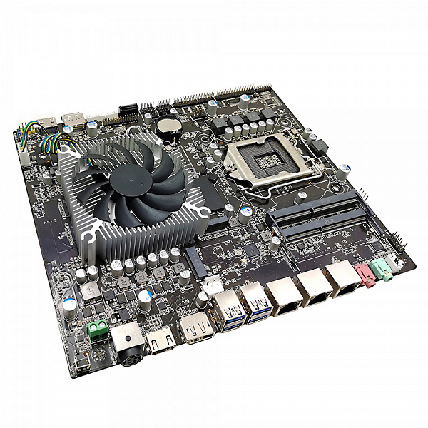 В системную плату Zeal-All ZA-KB1650 встроена видеокарта Nvidia GeForce GTX 1650