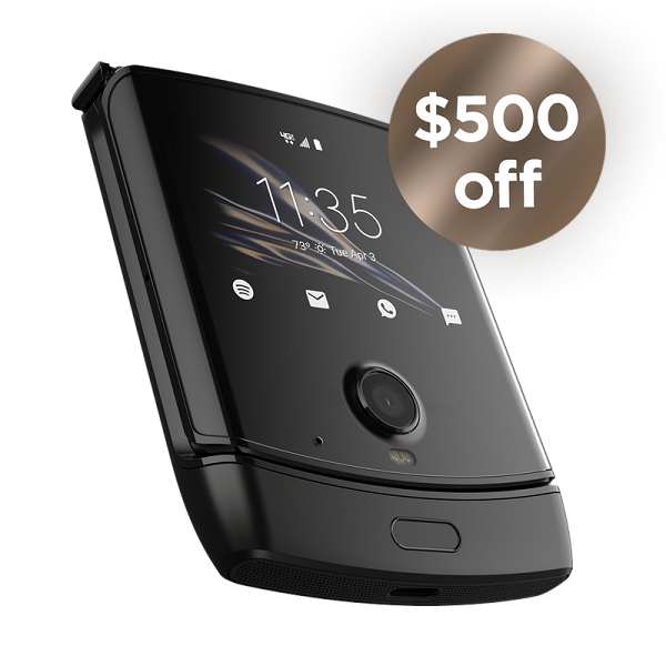Складной смартфон Motorola Razr подешевел на $500