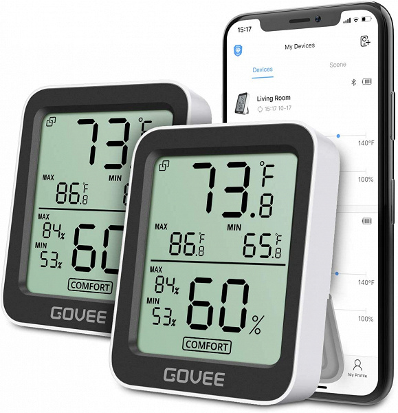 Умный термогигрометр Govee доступен за $23