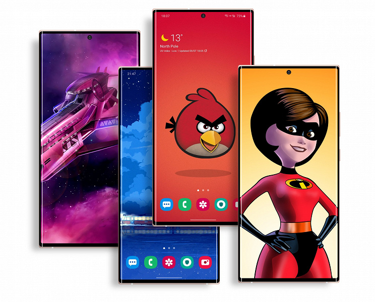 Первые изображения Samsung Galaxy 21 и Galaxy Note 21 с подэкранными камерами