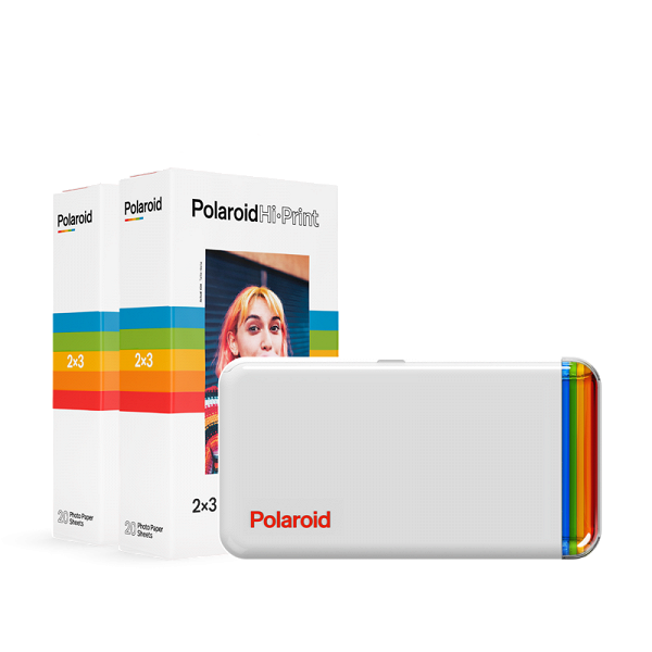 Карманный принтер Polaroid печатает влагостойкие фотографии-наклейки